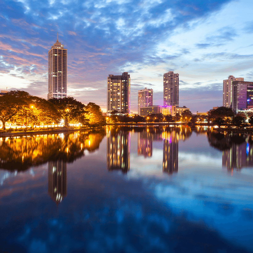 Colombo city skyline investment properties